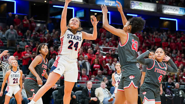 Indiana girls high school basketball: Bedford North Lawrence vs. Fishers from February 25, 2023